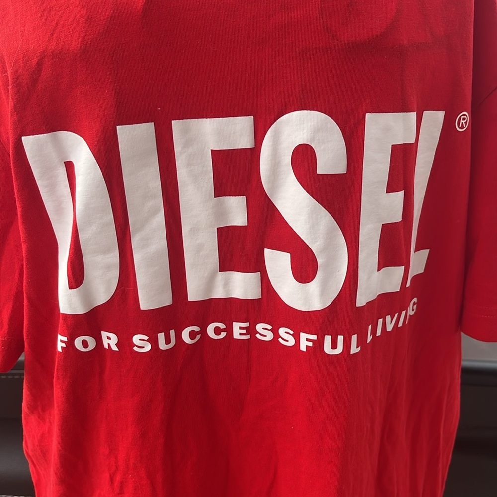 Diesel for successful, living T-shirt, size large - Picture 2 of 4